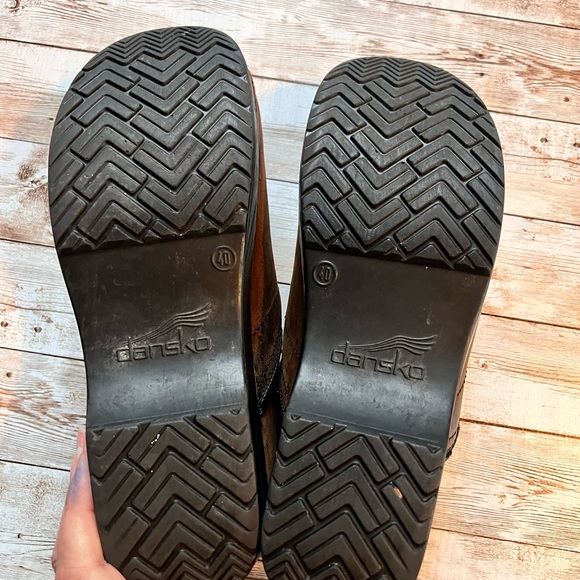 💚Dansko (40) antique brown clogs - Picture 7 of 9